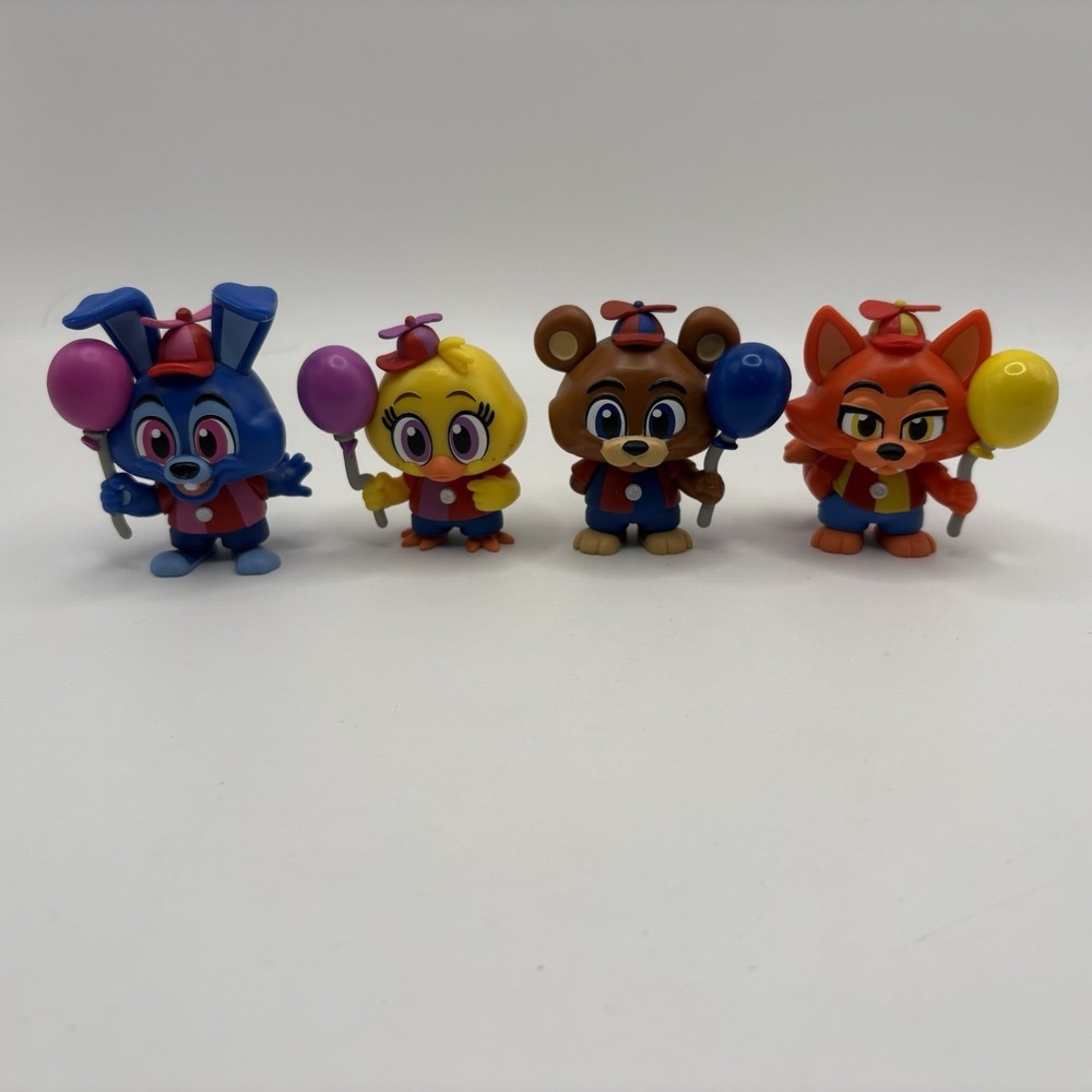 Five nights at Freddy's Balloon Funko Mystery Mini Figures Set Of 4 Chica Foxy